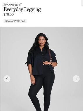 SPANX Everyday High-Rise Legging - Black